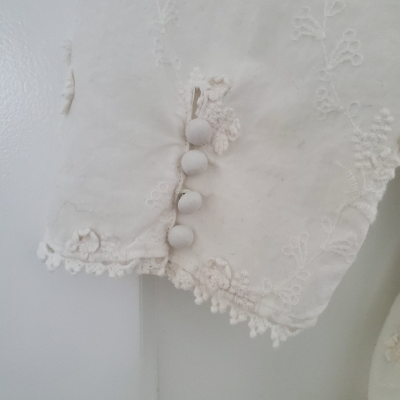 The Kooples White Embroidered Top - Picture 13 of 15